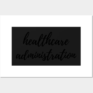 Healthcare Administration Binder Label Posters and Art